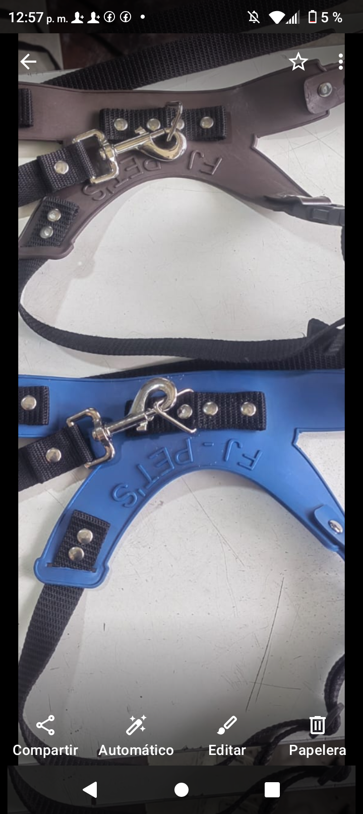 Arnés o pecheras en siliconas anti pelo